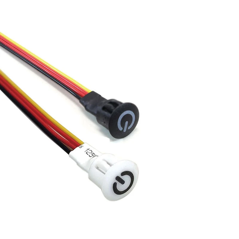 10/16mm Smart Dimmer Large Range of Voltage DC5V 12V 24V Powerful Output Ability Embedded Mini Size Touch Sensor Switch