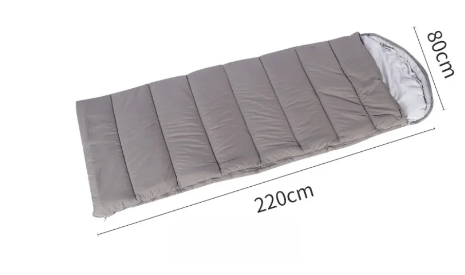Outdoor down sleeping bag for all seasons universal thickened and warm white goose down envelope type convenient cold-proof
