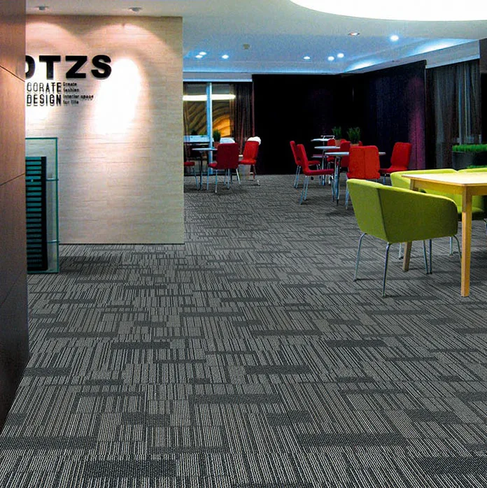 High Traffic Luxury Hotel Room Carpet Executive Office Floor Carpet Tiles Commercial 50x50 Modular Carpet Tiles For Office
