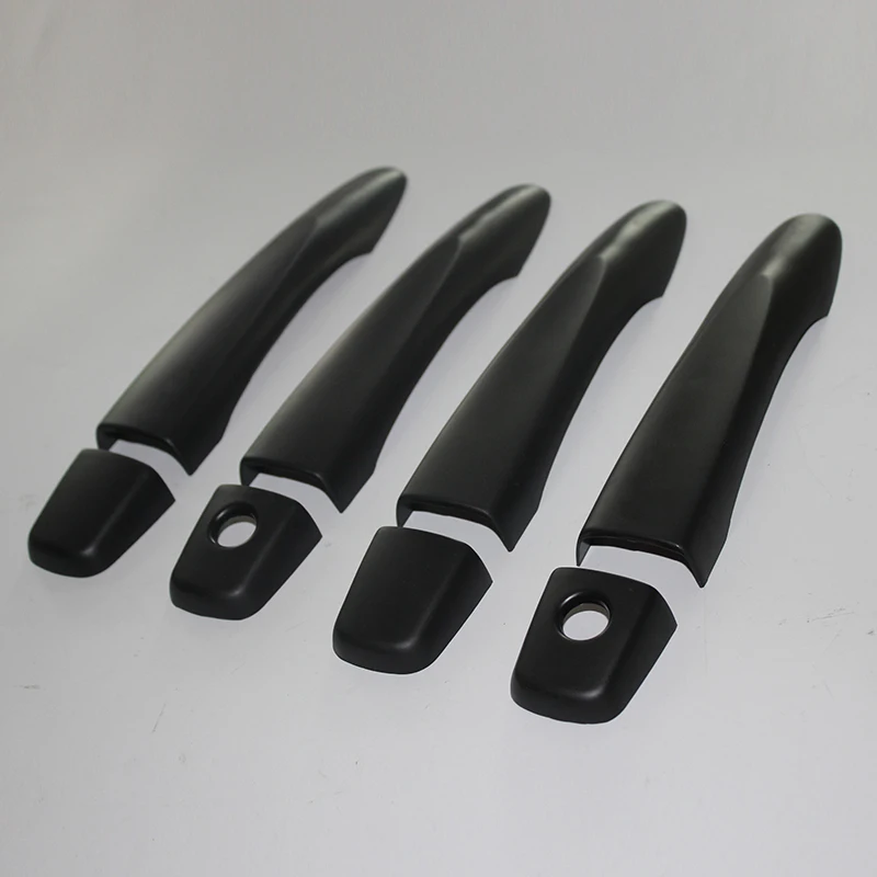 NP300 Black ABS Door Car Handle Cover protector accessories for Nissan Navara Np300 Frontier 2015 2017 2019