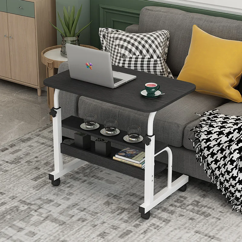 Hot Sale Movable Adjustment  Laptop Table Simple Lift Computer Desk For Bedside Use Removable Laptop Desk