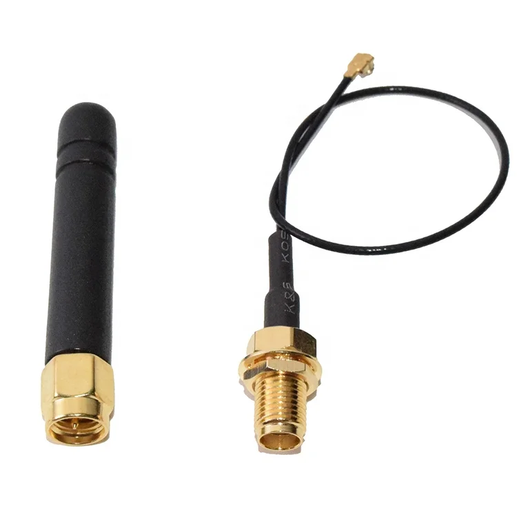 5cm SMA connector 433/470/868/915Mhz 3G 4g 2g GSM lora antenna with SMA to IPEX/U.fl RG113 coaxial cable