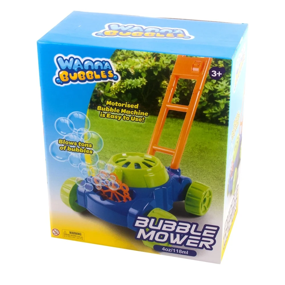 Outdoor games boys girls kids electronic walker bubble blower bubbles lawn mower toys for toddlers