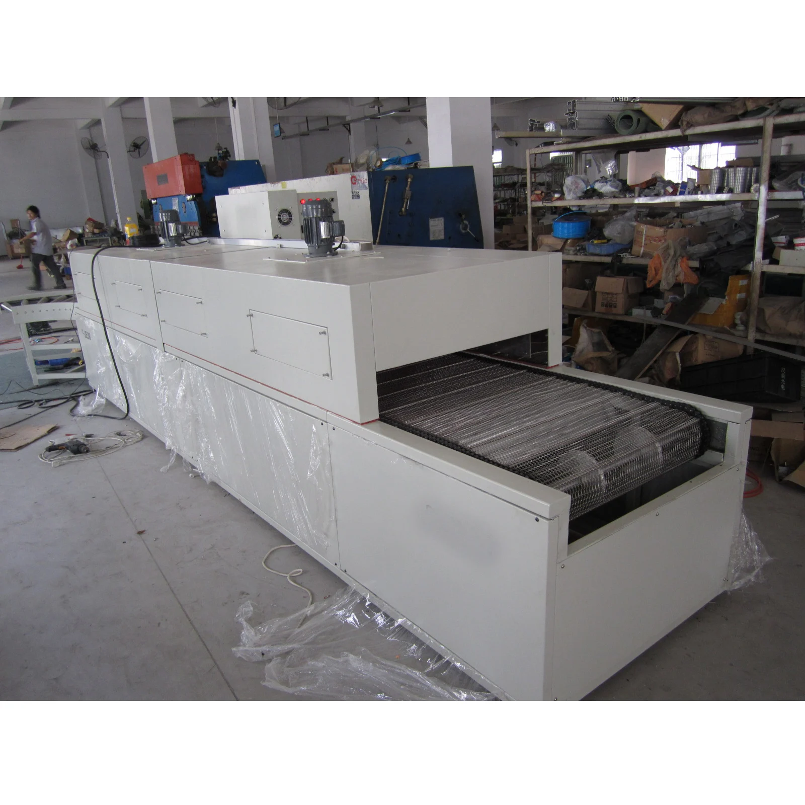 HLX producer direct wholesale net belt conveyor made in China