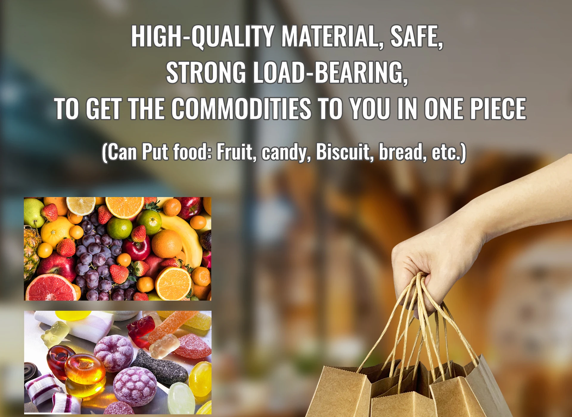 Without handle or with handles good quality shopping bags boba tea custom logo size kraft package paper bag for cup
