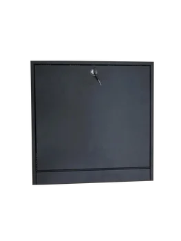 Большой Сверхмощный 16 Калибр 18x18x5 дюймов черный замок безопасности DVR с вентилятором