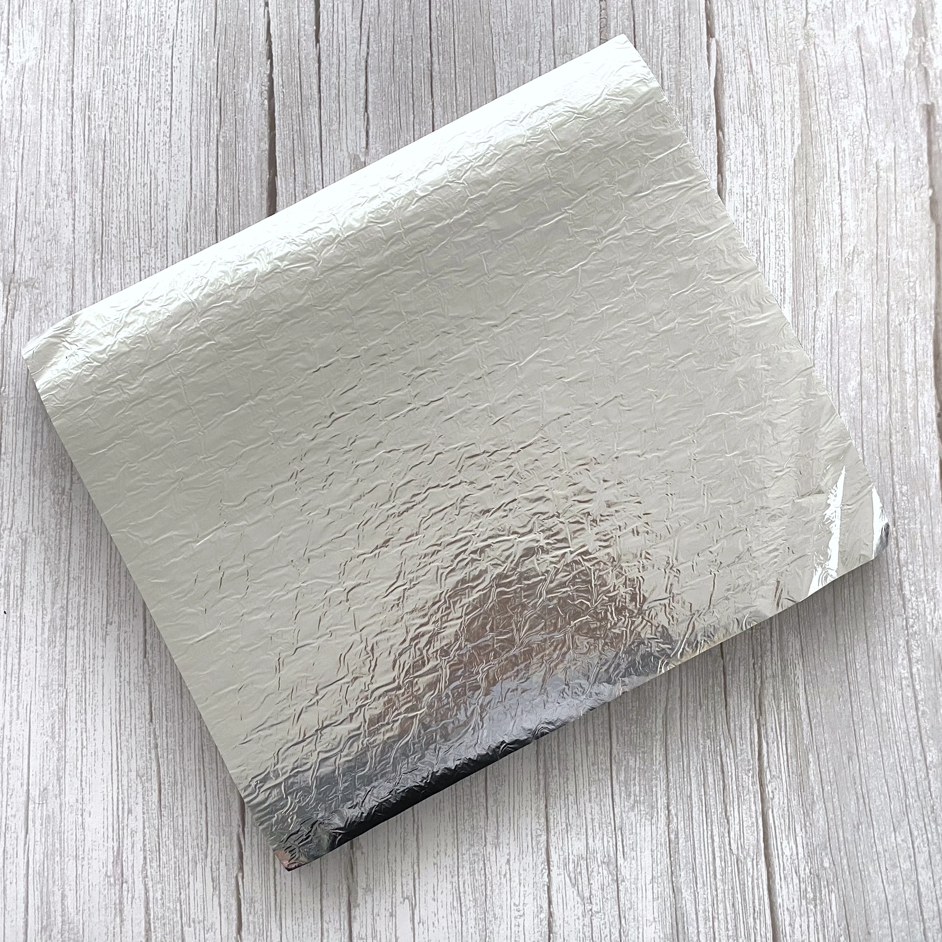 printing with logo 12inch x 12inch hamburger wrap foil paper customized size sandwich wrap foil paper