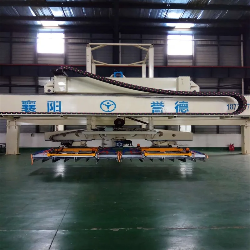 Brick Laying Robot Stack Robot Two Pallets for Blocks Stack