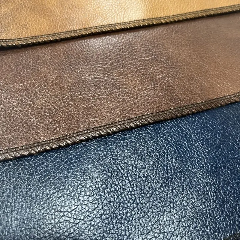 Оптовая продажа дышащий материал для дивана из искусственной кожи PU ткань тисненой мебели