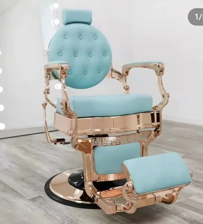 Wholesale vintage barber chair hair salon beauty chair barbershop hairdressing furniture for sale
