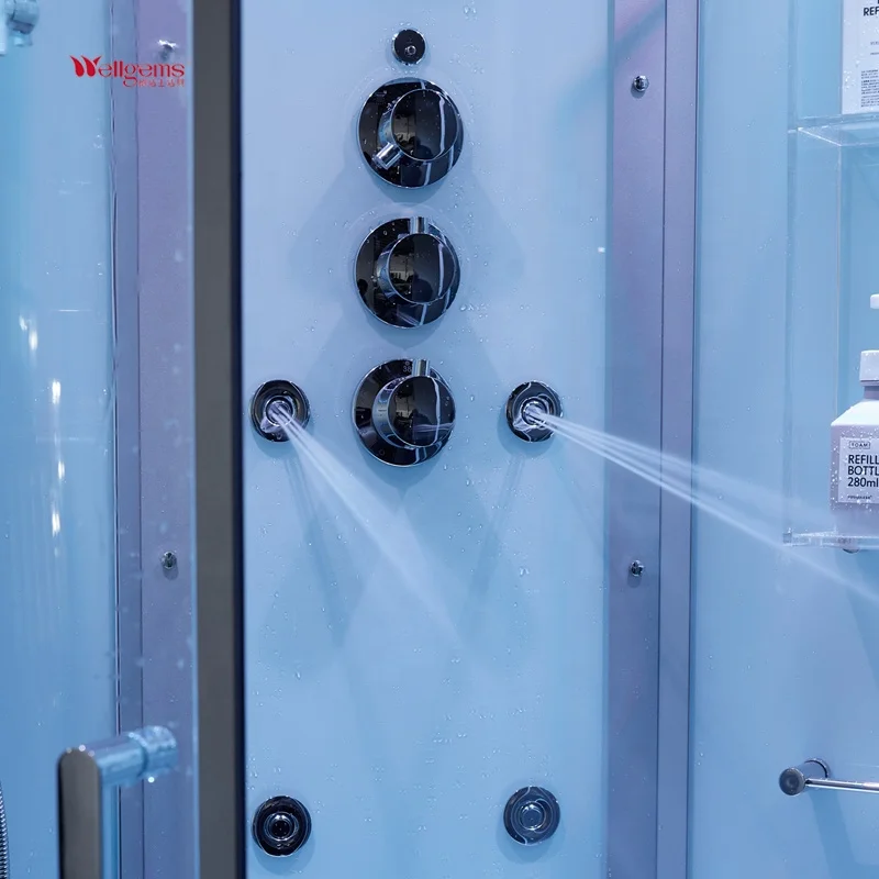 Leisure home equipment Couple turkish  hamam bath shower combine