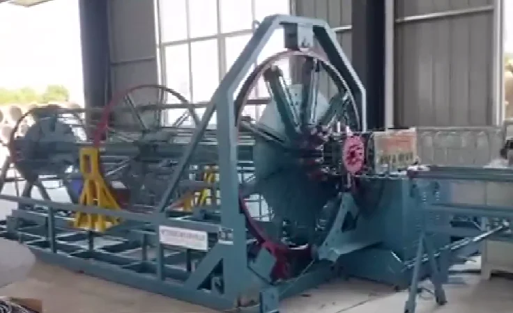 Amity automatic D300-1200mm MF concrete pipe cage welding machine