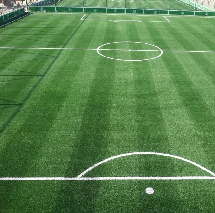 50mm height Rubber crumbs infilling soccer Synthetic grass carpets for football stadium