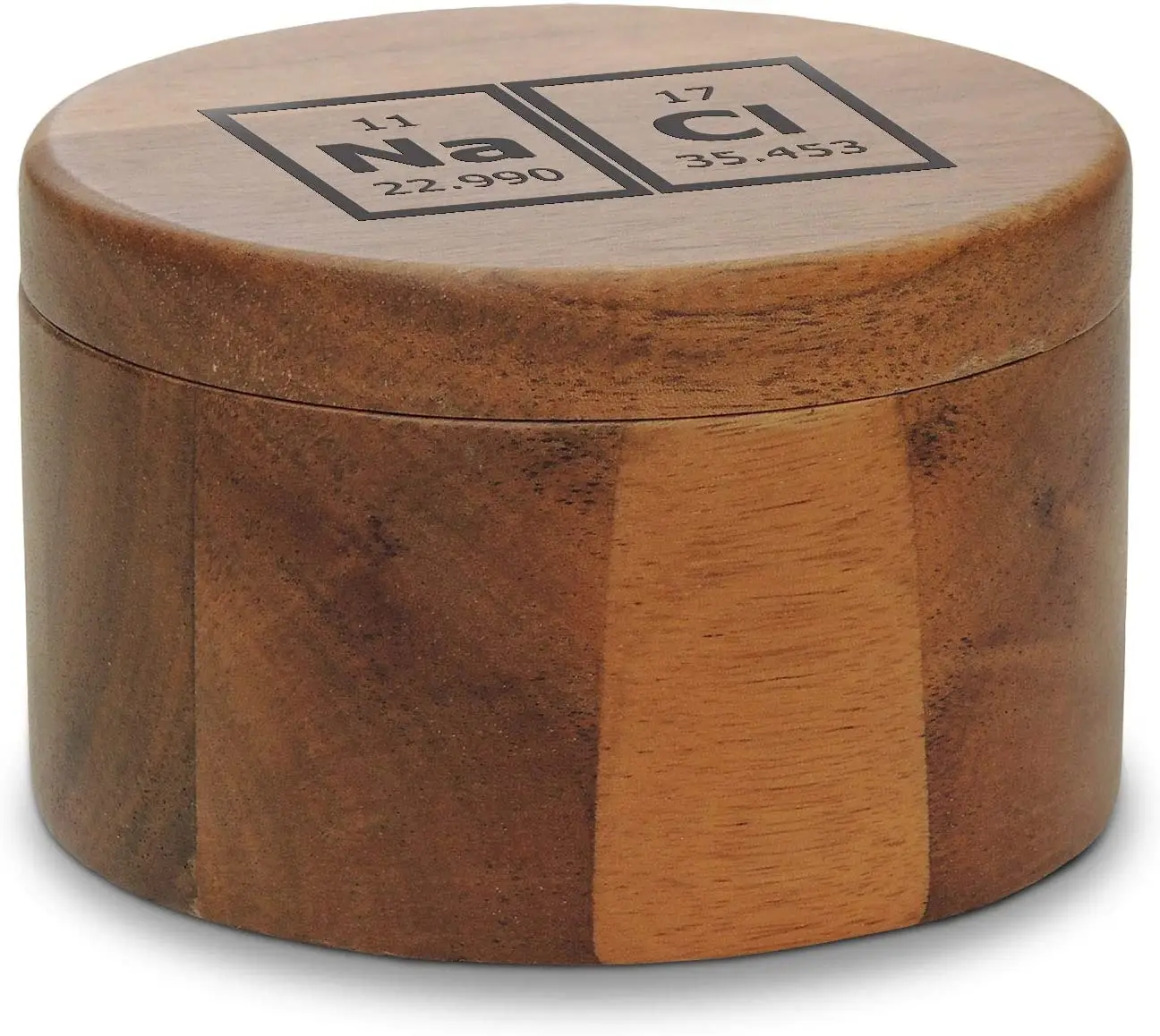 
High Quality Acacia Wood Round Ring Box 