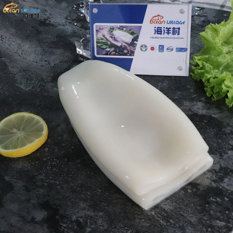 Shandong Ocean Village Food Best Seller Squid Tube U10 Todarodes Pacificus Calamari Tube