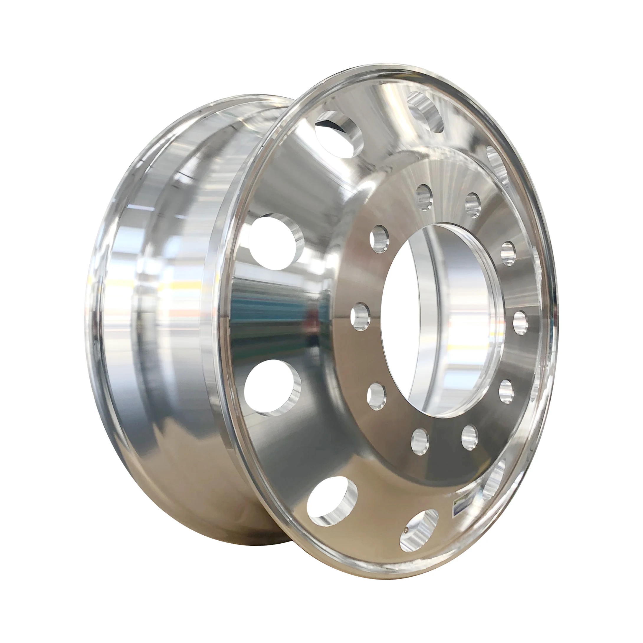 
8.25X22.5 Inch 6061 Aluminum machined Wheel Truck Aluminum Wheel 