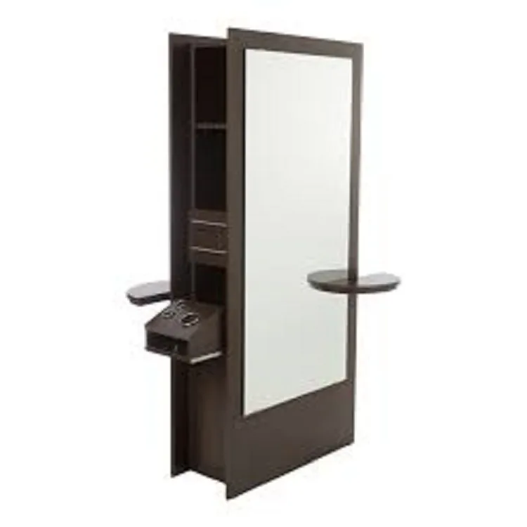 Парикмахерская настенная установка для укладки волос зеркало туалетный столик зеркальная станция