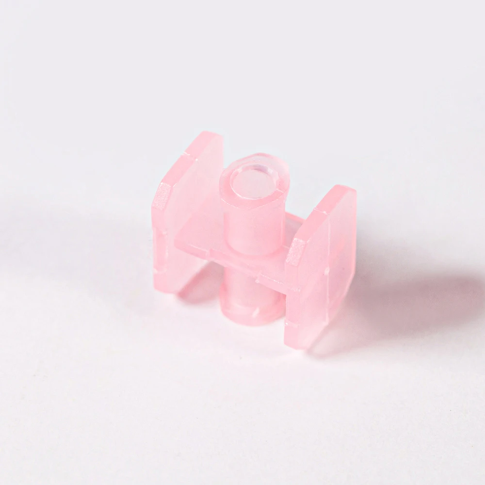 Dental disposable transparent plastic syringe sterile connector for luer lock syringe