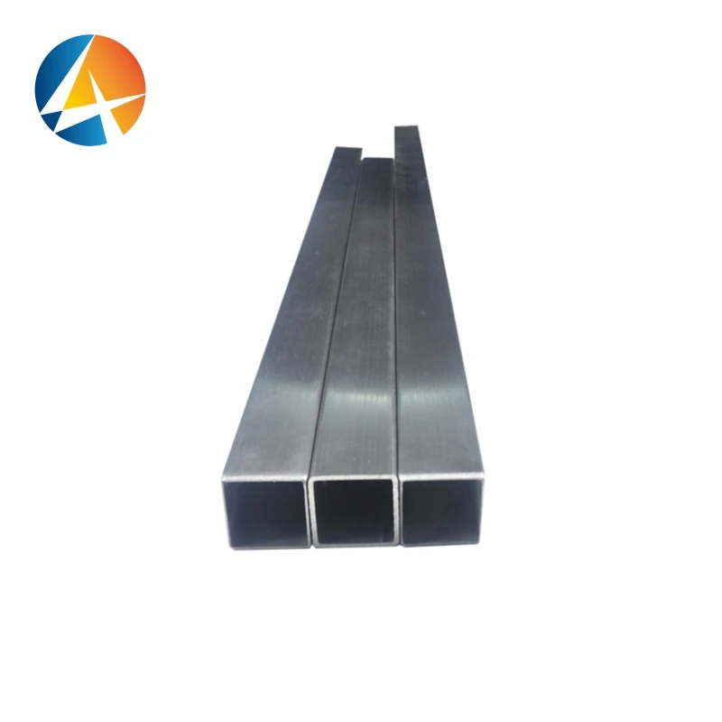 galvanized steel Pipe  50x50 60x60 80x80 GI Steel Square and Rectangular Tube