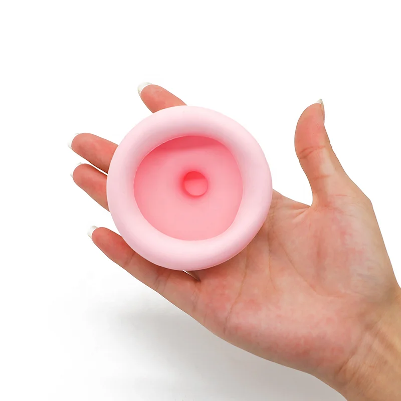 High Quality Baby Hiccup Back Pressure Sputum Aspirator Cup Phlegm Burping Digest Helper Baby Silicone Palm Cup