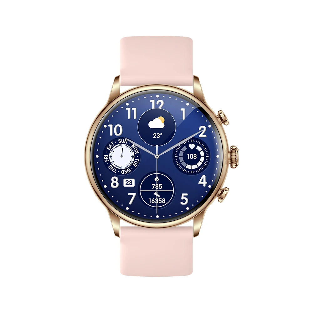 Expertly Built Android Smart Watch Perfect for On-the-Go Lifestyles Offering Connectivity and Style