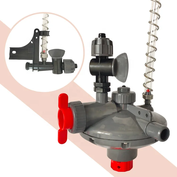 YYC High Quality Poultry Chicken Water Pump Valve Flow Regulator Water Pressure Regulator For Chicken Farm Drinking System