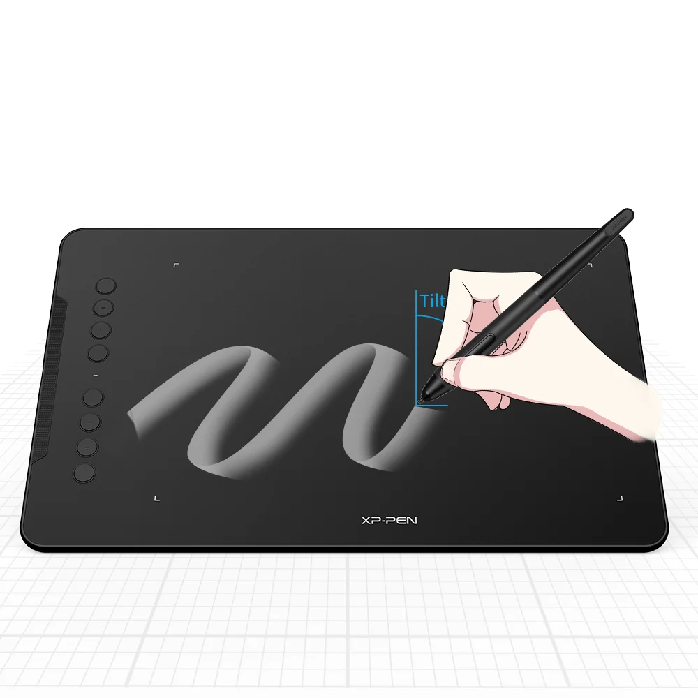 
Планшет Графический XP-Pen Deco 01 V2, устройство для рисования с наклоном на 60 градусов, android, 10 дюймов 