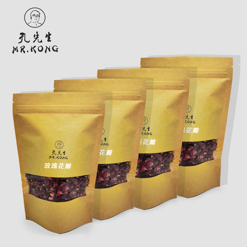 Flower Tea Dried Rose Petal Food Grade Flavor Tea Edible Pink Rose Petal