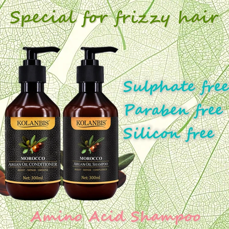 Bulk Price Argan Oil Shea Butter Hair Shampoo And Conditioner Hair Tail Scalp Moisturizing