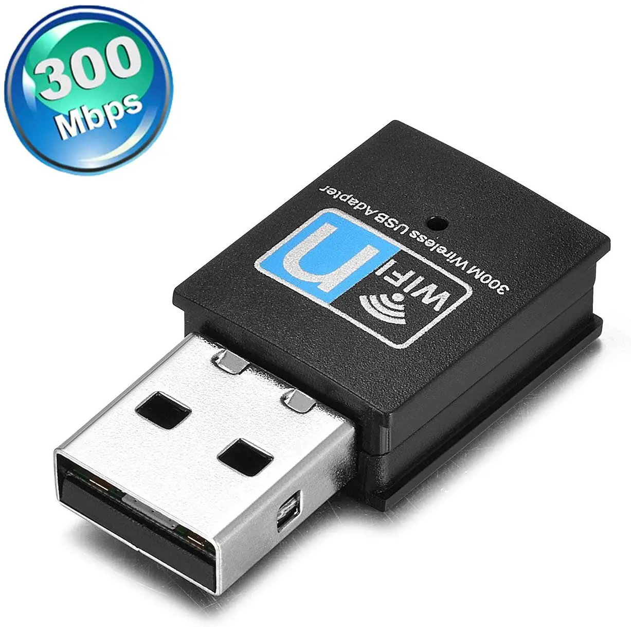 Hot sellings 300Mbps Realtek RTL8192 USB WiFi Adapter  for laptop computer /refurbished laptops, Windows 10 8 7 XP MAC OS