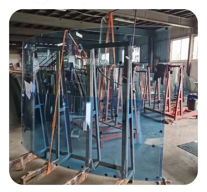 Large Size Curved Tempered Glass Used for Sliding Shower Room/Curtain Wall