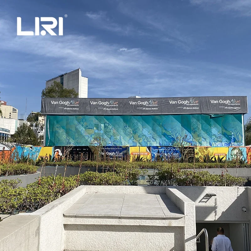 25x50M Thermo Inflation Roof Flattop Outdoor Art Event Showroom and Cinema Tent with Stage