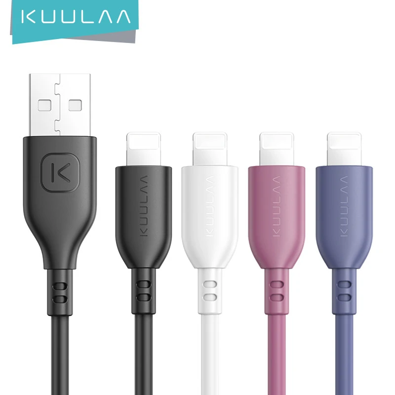 Kuulaa Новое поступление 2.4A синхронизация Быстрая зарядка протектор MFI сертифицированный USB-кабель для Apple Phone Xs Max X 8 7