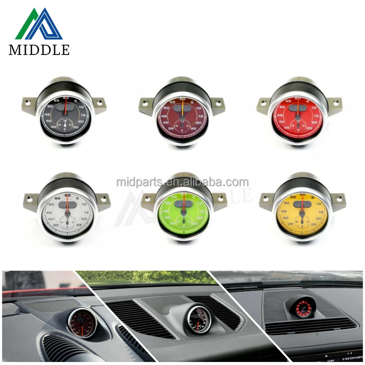Hot Selling Speedometer Clock 2023 New Design Stopwatch For Porsche 718 2016-2020