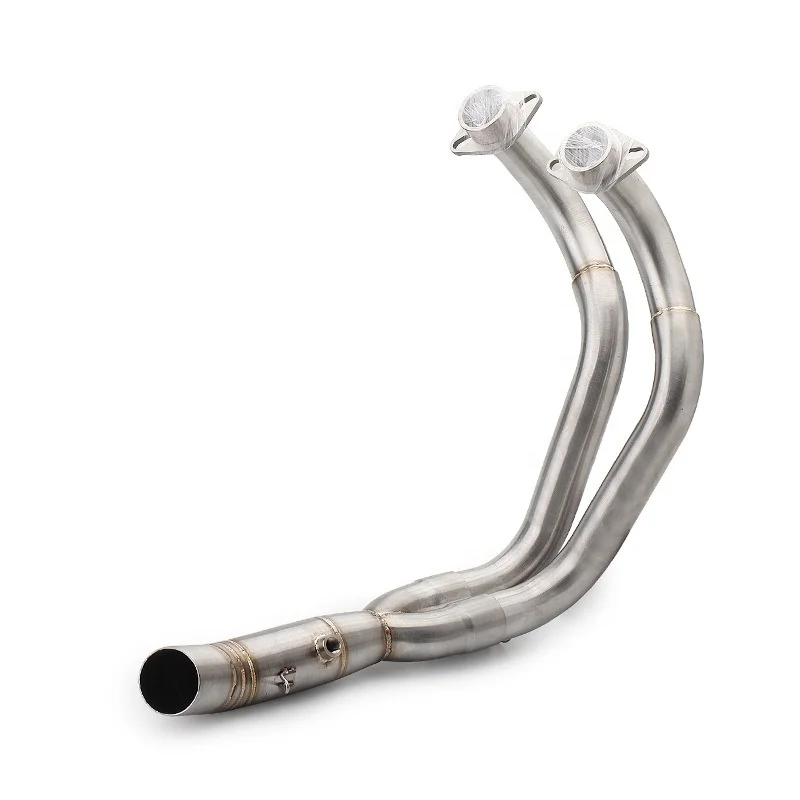 REALZION Motorcycle Modified Exhaust Full System Link Pipes 304 Stainless Steel 51mm For YAMAHA FZ-07 MT-07