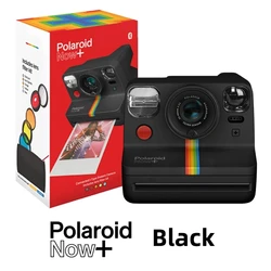 Горячая точка Polaroid, фотография Polaroid Now Plus радужной камеры гонщика для однократного изображения в черном и белом цветах