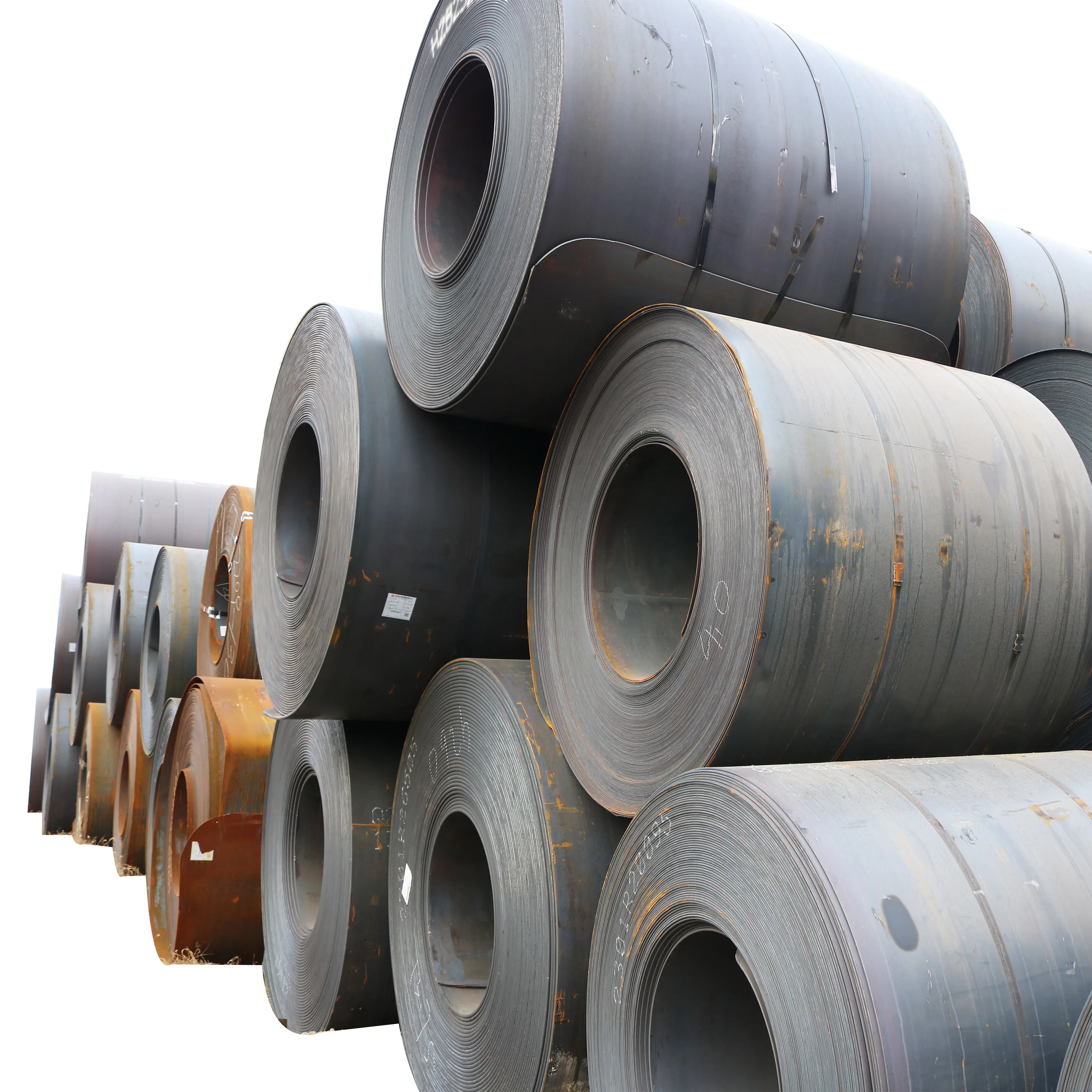 Высокопрочные горячекатаные катушки Q345B Q235B и ASTM A572 для тяжелого производства