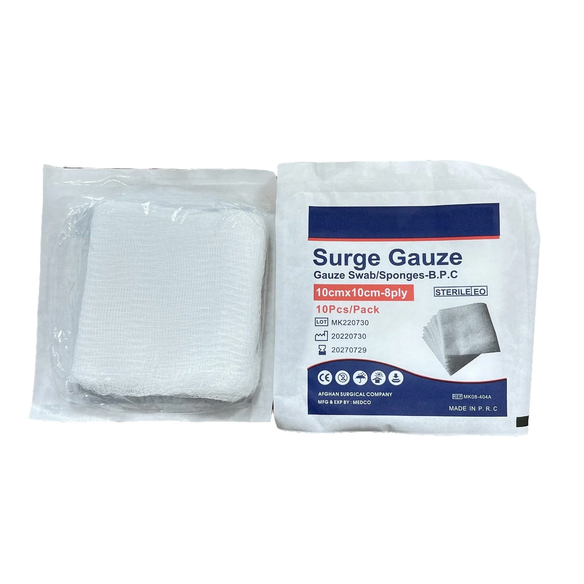 medical consumables gauze pad compressed gauze