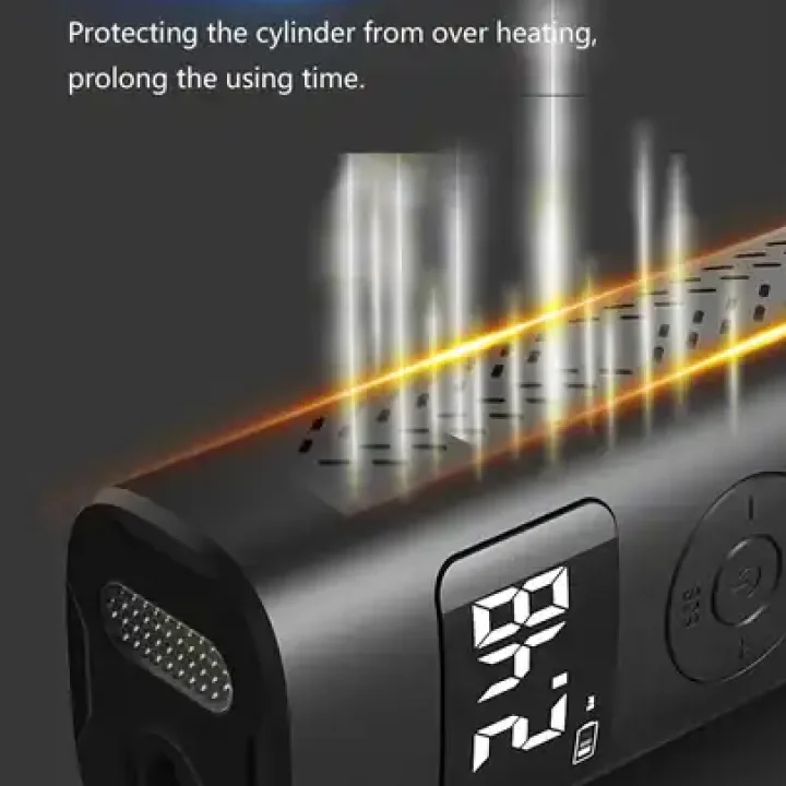 tire pressure monitor portable electric air pump mini bike pump