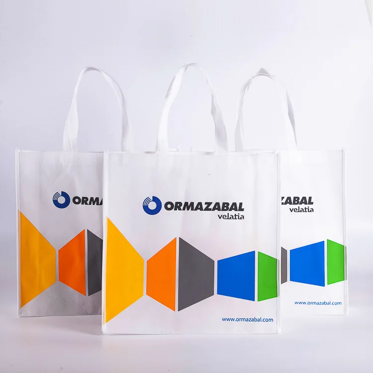 Hot sell LOGO custom eco friendly biodegradable reusable, shopping bolsas ecologicas non-woven tote ecological bags/