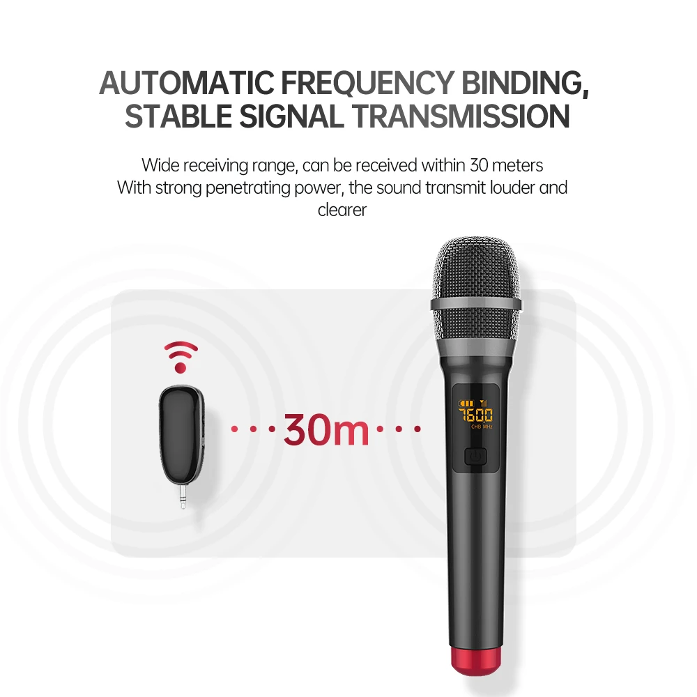  UHF living конференц караоке мини usb беспроводной Студийный конденсаторный динамический майка