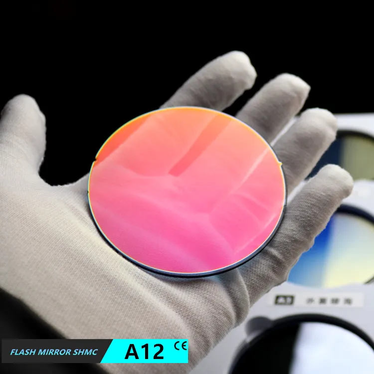 EXIA A12 линзы для солнцезащитных очков розовые зеркальные AR HMC UV400 цветные ретро Линзы