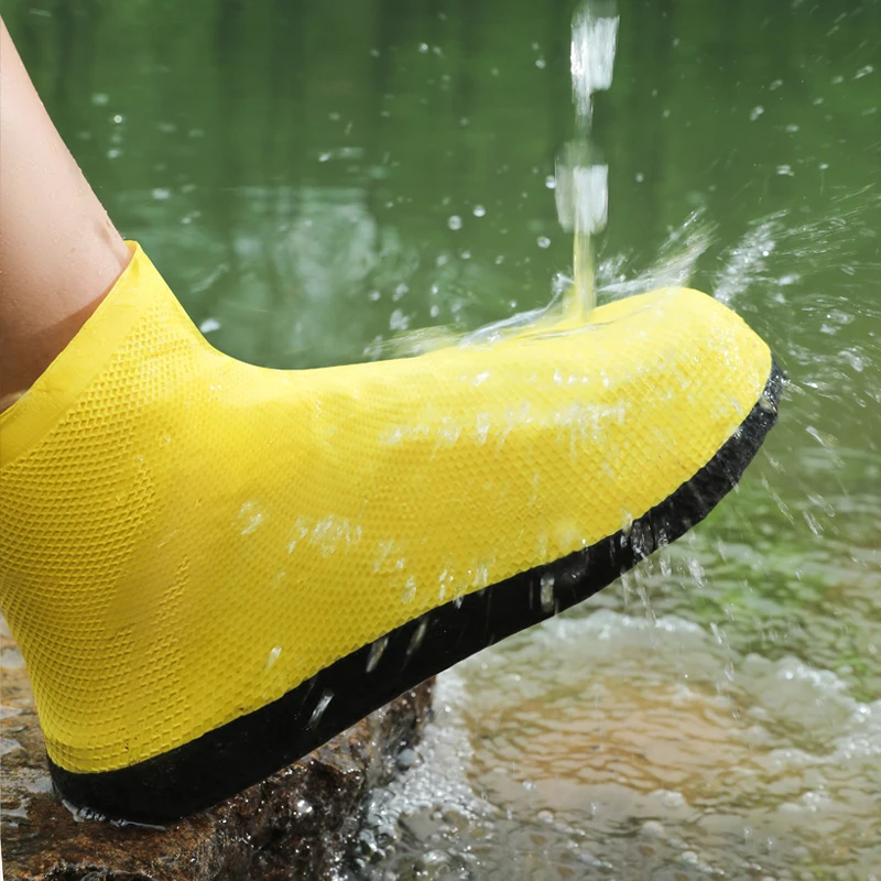 Raincoat Motorcycle Latex Waterproof Rubber Rain Biodegradable Reusable Shoe Cover For Kids