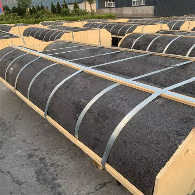 Top manufacture High power ultra high power regular power graphite electrode factory price For electric arc furnace