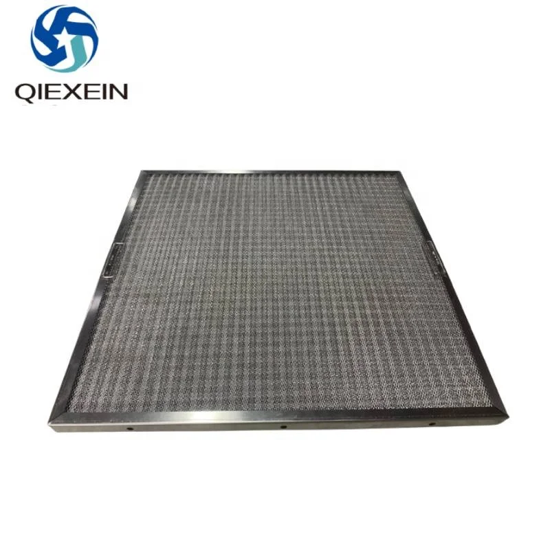 Custom Primary Metal Mesh Filter Stainless Steel Fume Oil Filter For Central Air Conditioner Range Hood Honeycomb Grease Filters