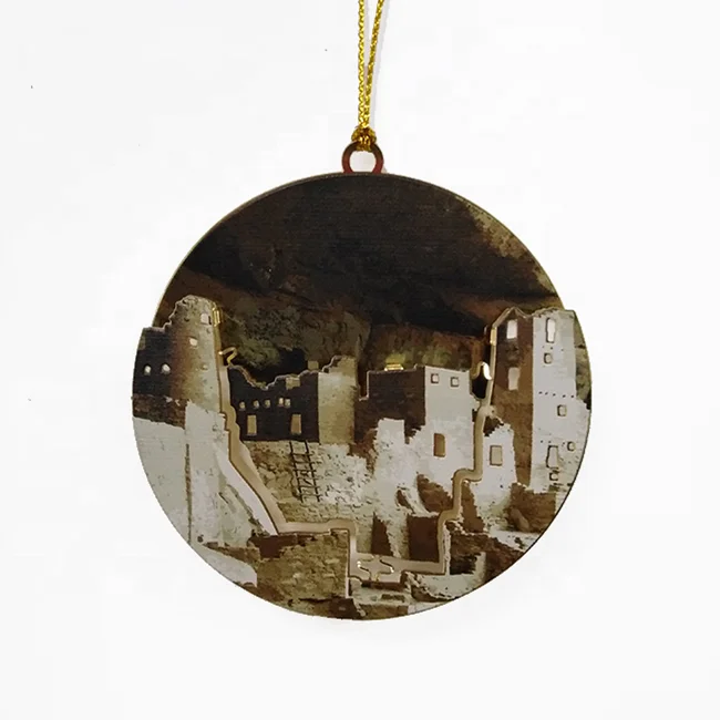 Christmas Decoration Supplies Metal Vintage Christmas Ornaments luxury Brass christmas ornaments