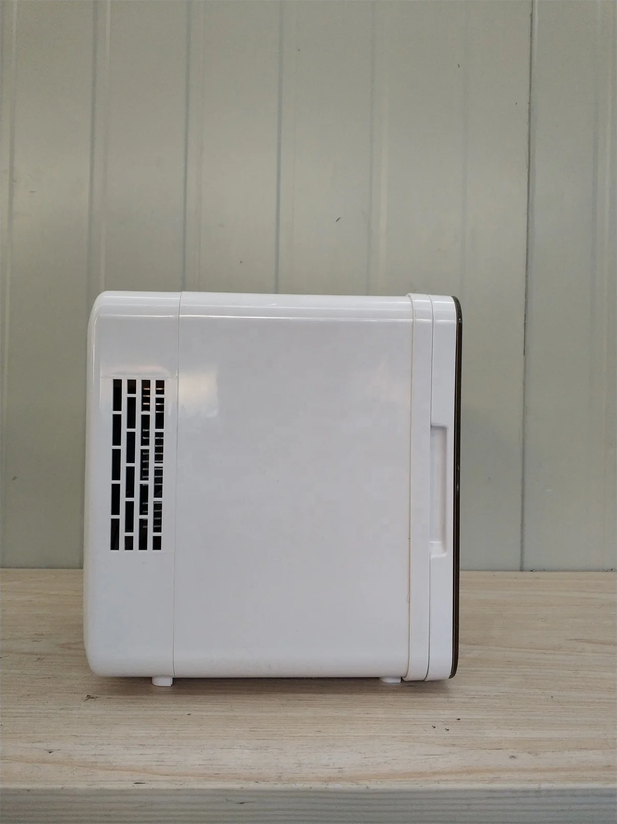 Car Fridge Mini Glass Door Beauty Office 4L 110V 220V 12V A8 Plastic Travel Pink Plastic Cooler Box SEMICONDUCTOR 2 Years CN;ZHE