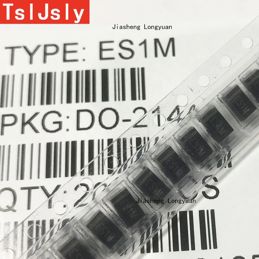 TSLJSLY New Ultra Fast Recovery Chip ES1M DO-214AC 1A1000V Diode ES1M