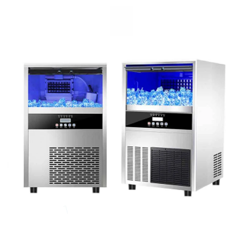 Large Cube Ice Maker 1000kg Commercial Vertical Ice Machine Ice Making Machines For Hotel