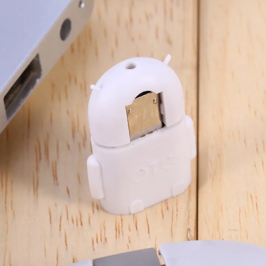  Микро-USB к USB 2 0 OTG адаптер конвертер робот коннектор формы для планшетного ПК Flash мыши клавиатуры
